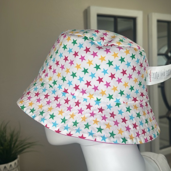 American Girl Star Bucket hat, pink, reversible, one size - Picture 6 of 7